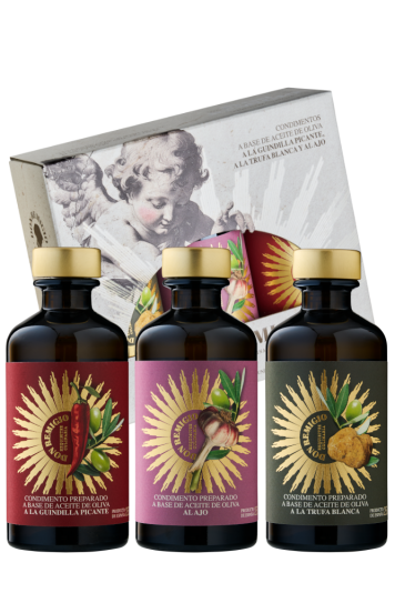 Caja AOVE aromatizados